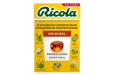 RICOLA HERBAL ORIGINAL WITHOUT SUGAR 40G